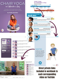 Chair Yoga in 5 Minutes a Day (Interactive Workbook + Videos)