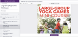 How to Create your Own Large-Group Yoga Games