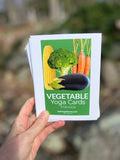 Vegetable Yoga Cards for Kids