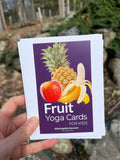 Fruit Yoga Cards for Kids