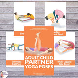 Adult-child partner yoga poses | Kids Yoga Stories