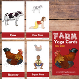 Farm Animals Yoga Cards for Kids | Kids Yoga Stories