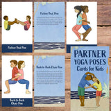 Partner Yoga Poses Cards for Kids | Kids Yoga Stories