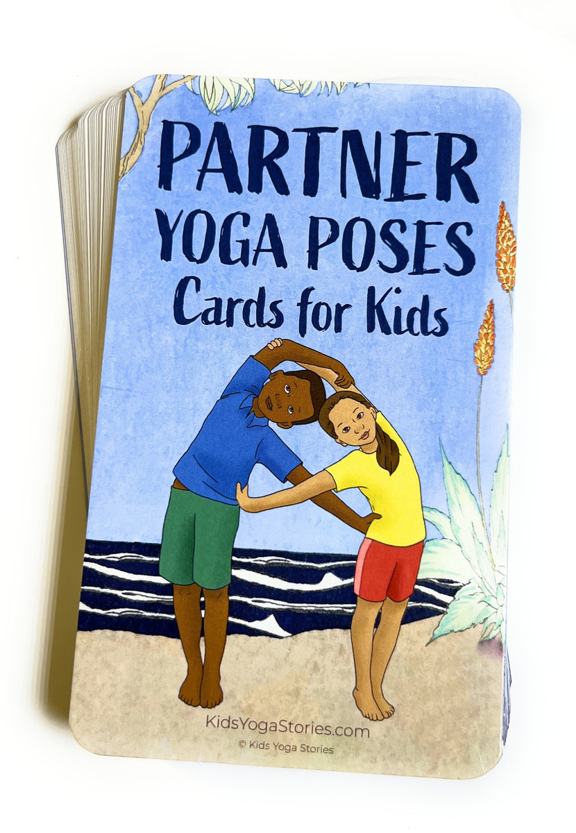 Set of 25 Yoga Duo/parent-child Partner Cards (Download Now) 