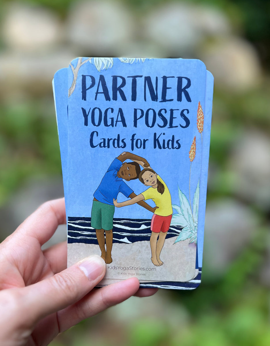 Product Video - Partner Yoga Poses Cards for Kids (New Design) 