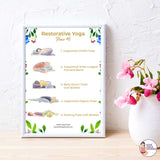 Restorative Yoga Flow Posters | Kids Yoga Stories