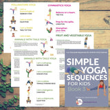 Simpel Yoga Sequences for kids - book 3 | Kids Yoga Stories