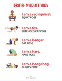 British Wildlife Yoga for Kids