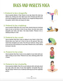 Bugs and Insects Yoga Poster for Kids
