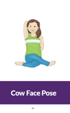 cow pose for kids