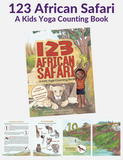 African Safari for kids. Yoga for Kindergartners