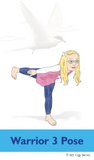 Arctic Animals Yoga Cards for Kids