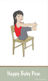 kids chair yoga pose | Kids Yoga Stories