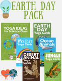 earth day activities, yoga poses for earth day