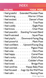 Feelings Yoga Cards for Kids
