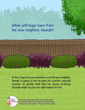 Backcover for Hannah and Hugo: A Yoga and Mindfulness Story about Creating a Balanced Life