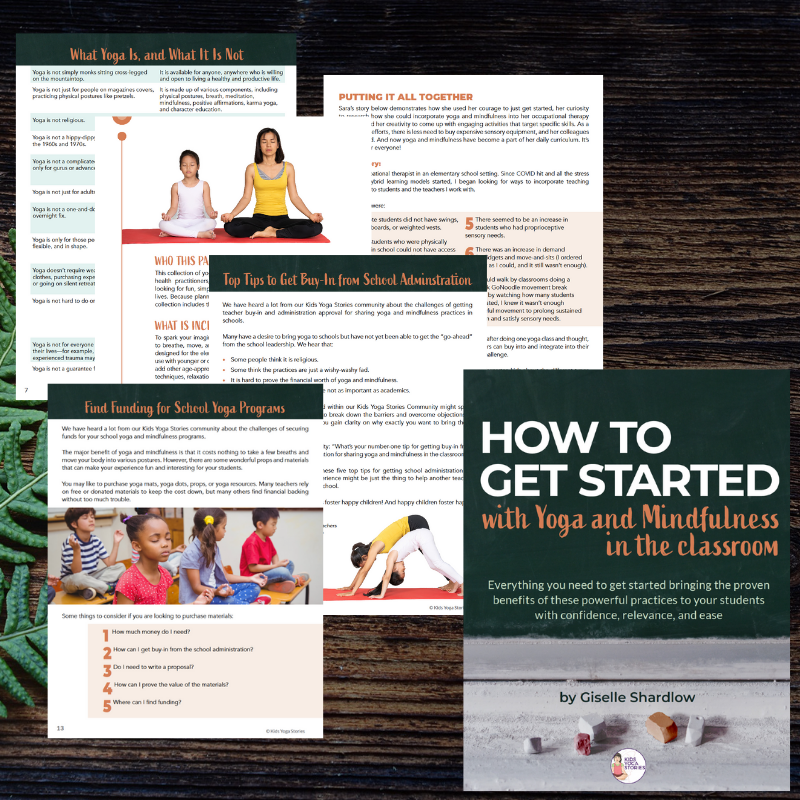 How to Get Started with Yoga and Mindfulness in the Classroom PACK ...