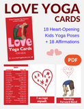 LOVE Yoga Cards for Kids