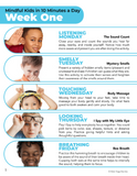 Mindful Kids in 10 Minutes a Day: Preschool-2nd PLUS (Workbook + Video Series)