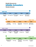 Mindful Moments for Middle Schoolers
