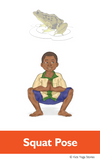 North American Animals Alphabet Yoga Cards for Kids