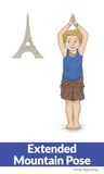 Paris Yoga Cards for Kids
