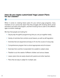 School Yoga Lesson Planning Course