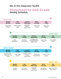 SEL in the Classroom Toolkit: Preschool-2nd Grade