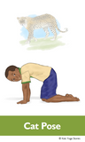 African Safari Animals Yoga Poses for Kids