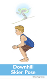 Winter Yoga Cards for Kids