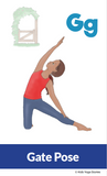 Learning the Alphabet - kids yoga poses