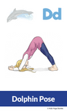 Learning the Alphabet - kids yoga poses