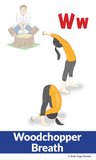 Learning the Alphabet - kids yoga poses
