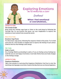 SEL, social emotional learning, yoga for kindergartners, kids yoga, yoga poses for kids, yoga for kids, preschool yoga, printable yoga