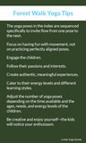 Forest Walk Yoga Cards for Kids