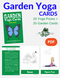 Garden Yoga Cards for Kids