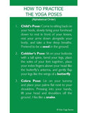 Sample pages or images for garden yoga cards for kids