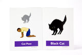 Halloween Yoga Cards for Kids