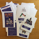 Halloween Yoga Cards for Kids