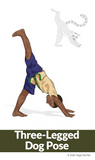 Hibernating Animals Yoga Cards for Kids