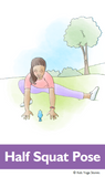 Hip-Opening Yoga Cards for Kids