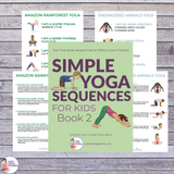SEL, social emotional learning, yoga for kindergartners, kids yoga, yoga poses for kids, yoga for kids, preschool yoga, printable yoga