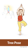 Horse Yoga Cards for Kids