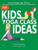 Front cover page or cover image for kids yoga class ideas Teaching Resource