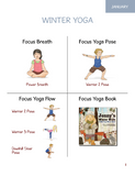 Monthly Kids Yoga Themes Pack