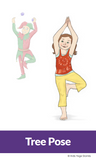 Knights & Princesses Yoga Cards for Kids