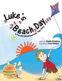 Front cover page or cover image for lukes beach day Book