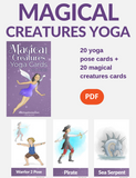 Magical Creatures Yoga Cards