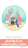 Mermaid Yoga Cards for Kids