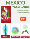 Mexico Yoga Cards for Kids